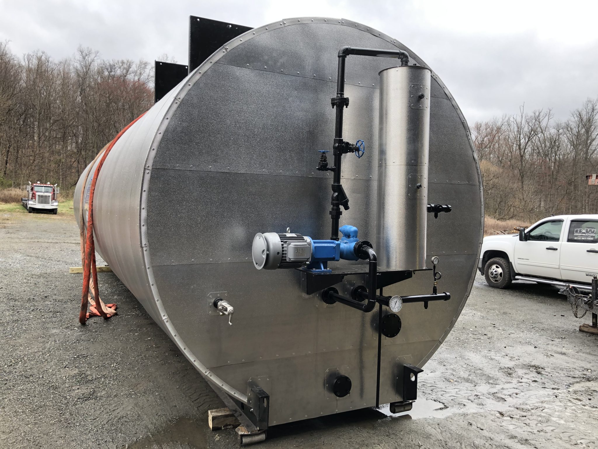 New Asphalt, Polymer, Emulsion, Tack and Concrete Water Storage Tanks